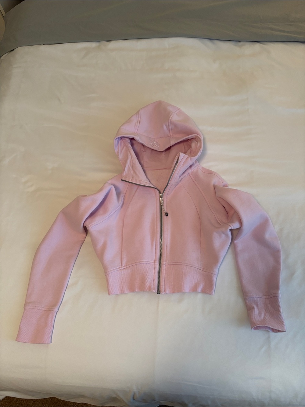Lululemon Scuba Cropped Full Zip Hoodie